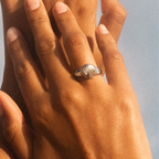 Prstan z morsko školjko